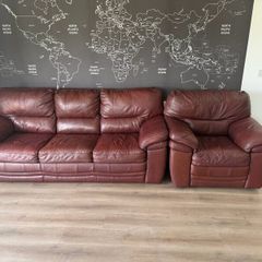 Leather couch