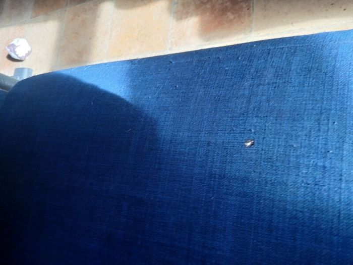 Blue Corner Couch, sleeping function