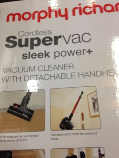 Cordless Vacuum Cleaner Run Time up to 40 Mins