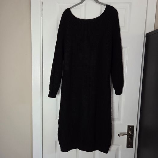 Black Knitted BLUE VANILLA dress, size 10