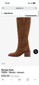 Suede Mango boots