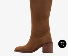 Suede Mango boots