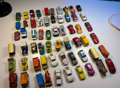 Vintage Matchbox Super Fast 60 models lot 10
