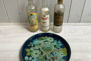 Worcester Ware Tray + Bottles