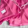 For Love & Lemons Pink Satin Cut-Out Blazer Dress Size  S Barbiecore Party Mini Image 8