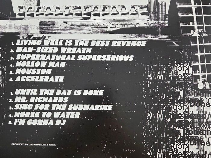 R.E.M. Accelerate Vinyl Album