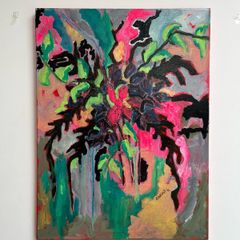 Abstract art original painting