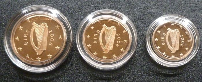 UNC coin SET Irish EURO set 2006