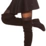 knitted_skirt_with_glitter_threads__Color_BLACK_Size_fits6-8-10 Image 2