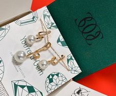 'You're a Gem' - Beautiful 4in1 Set : Necklace + Earrings + Free Gift Box