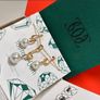 Golden Jewellery Set with Sparkly Gems - ideal gift Image 4