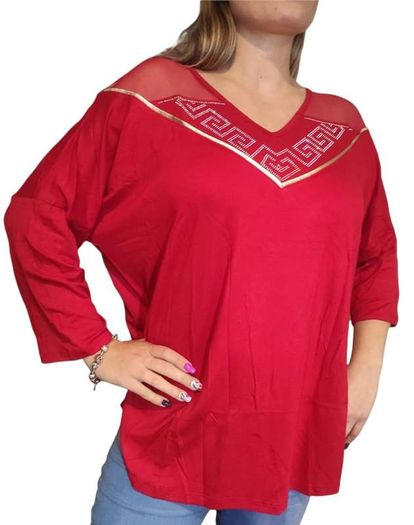 Long Large Blouse Oversized Women's Tunic