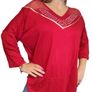 Long Large Blouse Oversized Women's Tunic Image 3