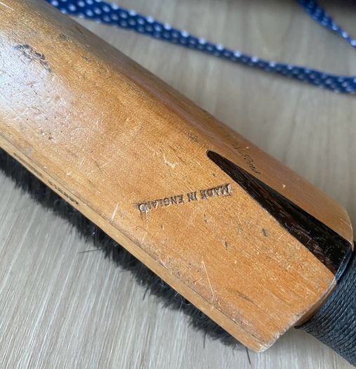 Vintage Cricket Bat Clothes Brush