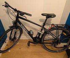 Bicycle Black + Kryptonite Locker