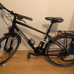 Bicycle Black + Kryptonite Locker