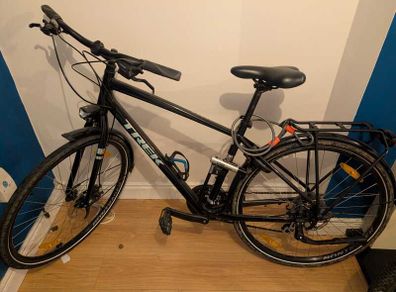 Bicycle Black + Kryptonite Locker