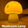 Mushroom Lamp 3D Printed Mushroom Night Light  Handmade Image 3