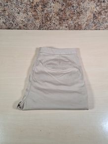 womens MASSIMO DUTTI  trousers chinos stretchy beige Size EU 40 W 32 L 28