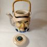 Vintage Japan Ceramic Character Teapot Image 3