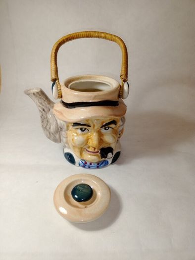 Vintage Japan Ceramic Character Teapot