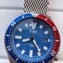 Seiko automatic watch with pepsi bezel and mesh strap Image 4