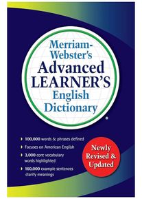Merriam-Websters Advanced Learner's English Dictionary  2nd Edition
