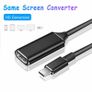 Type-C to HDMI HD TV Adapter USB 3.1 4K Converter For PC Laptop Tablet Phone Image 3