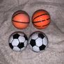 (4) Novelty golf balls Image 2