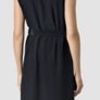 BNWT All Saints Black Silk Dress Image 2