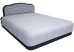 AIR Bed Deluxe - Self-Inflating Airbed with Custom Fitted Sheet Included - Great Guest Bed, Camping Mattress - Built-in Pump & Headboard MULTIPLE SIZES AVAILABLE (FREE POSTAGE)