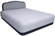 AIR Bed Deluxe - Self-Inflating Airbed with Custom Fitted Sheet Included - Great Guest Bed, Camping Mattress - Built-in Pump &amp; Headboard MULTIPLE SIZES AVAILABLE (FREE POSTAGE)