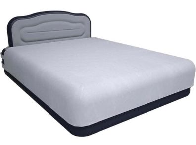 AIR Bed Deluxe - Self-Inflating Airbed with Custom Fitted Sheet Included - Great Guest Bed, Camping Mattress - Built-in Pump & Headboard MULTIPLE SIZES AVAILABLE (FREE POSTAGE)