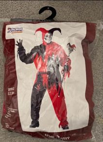 Halloween costume  adults evil jester
