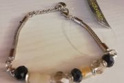 DesignSix London Audrina Bracelet Silver with beads New with Tags