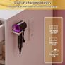 Dressing Table with Mirror and Stool: Vanity Desk with Mirror and Drawers - Makeup Desk with Jewellery Storage, Vanity Dressing Table with LED Lights, Brightness Adjustable, 3 Open Storage Areas Image 10