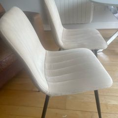 Dining chairs x 2