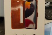 dbramante1928 Copenhagen Slim Leather Wallet Case for iPhone 13 Pro Max, 14 Pro Max, 15 Pro Max - Tan