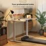 Standing Desk, 140cm U Shaped Height Adjustable Desk with 3 Memory Smart Panels, Electric Image 6