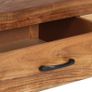 Highboard 118x30x200 cm Solid Acacia Wood Image 6