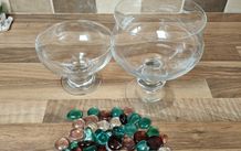 Floating Candle Glasses and Stones