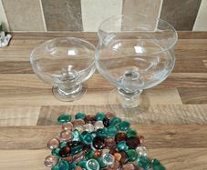 Floating Candle Glasses and Stones