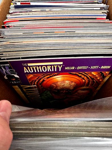 Indie Long Comic Box w 325 Comics for Sale