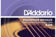 Acoustic Guitar Strings D'Addario  11-52 EJ26 Phosphor Bronze