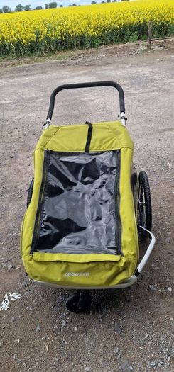 2 seat bike  trailer    Croozer