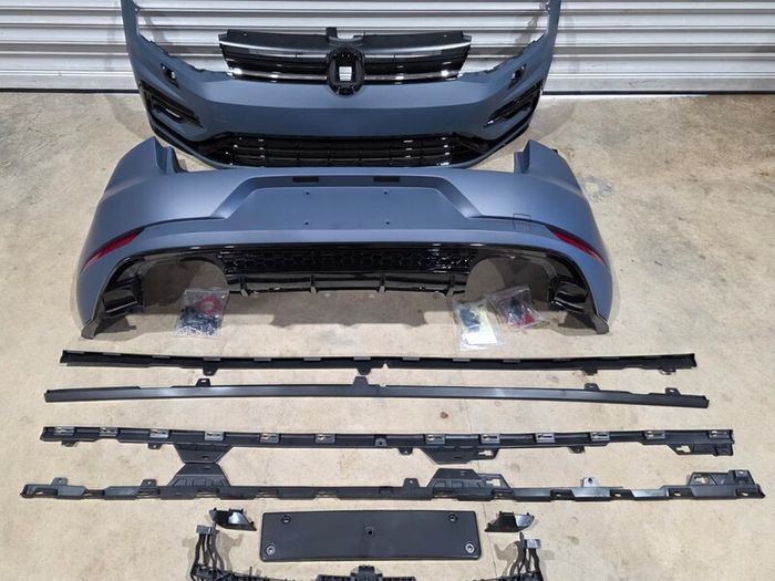 Front And Rear Bumper Body Kit For Vw Golf Mk 7 To Mk 7.5 R Line