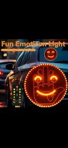 Funny LED Car Emoji Display with Remote