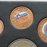 Slovenia first year euro coins set 2007 colour details Image 3