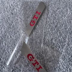VW Golf GTI Seat Badges
