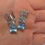 silver earrings Image 3